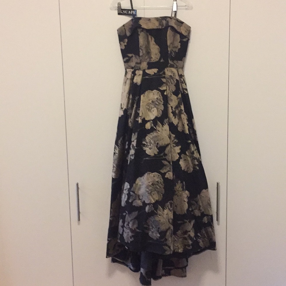 Xscape High-Low Evening Gown
